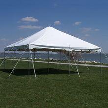 Load image into Gallery viewer, 20' x 20' Standard Canopy POLE TENT - White FOR RENT