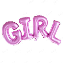 Load image into Gallery viewer, Boy & Girl Alphabet Letters Balloons Foil Balloons for Party Decoration, Pink, Blue