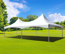 Load image into Gallery viewer, 20' x 30' High Peak Frame Party Tent - White FOR RENT