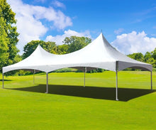 Load image into Gallery viewer, 20' x 40' High Peak Frame Party Tent - White FOR RENT