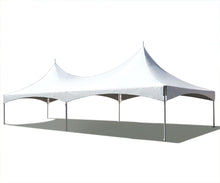 Load image into Gallery viewer, 20' x 40' High Peak Frame Party Tent - White FOR RENT
