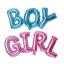 Load image into Gallery viewer, Boy & Girl Alphabet Letters Balloons Foil Balloons for Party Decoration, Pink, Blue