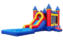 Load image into Gallery viewer, CASTLE SLIDE COMBO WITH POOL