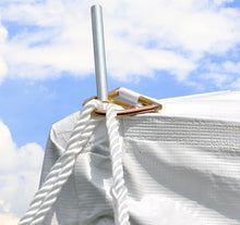 Load image into Gallery viewer, 20&#39; x 20&#39; Standard Canopy POLE TENT  - White FOR RENT
