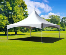 Load image into Gallery viewer, 20 x 20 High Peak Frame luxury Party Tent - White
