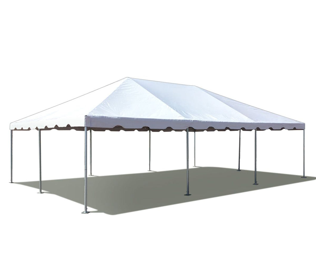 20' x 30' PVC Weekender West Coast Frame Party Tent - White